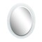 Bellaterra Home 808301-M 23 in. Oval Frosted Frame Mirror